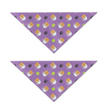 Pomeranian In Tea Cup Pattern Print Dog Bandana