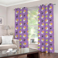 Pomeranian In Tea Cup Pattern Print Grommet Curtains
