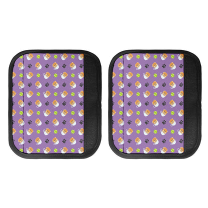 Pomeranian In Tea Cup Pattern Print Handle Covers