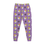 Pomeranian In Tea Cup Pattern Print Jogger Pants