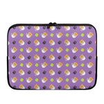 Pomeranian In Tea Cup Pattern Print Laptop Sleeve