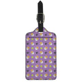 Pomeranian In Tea Cup Pattern Print Luggage Tag