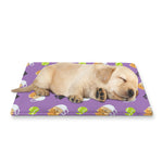 Pomeranian In Tea Cup Pattern Print Pet Cooling Mat Cover