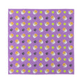 Pomeranian In Tea Cup Pattern Print Silk Bandana