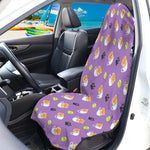 Pomeranian In Tea Cup Pattern Print Waterproof Car Seat Cover