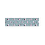 Poodle And Crown Pattern Print Bed Runner