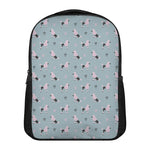 Poodle And Crown Pattern Print Casual Backpack