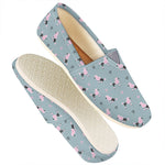 Poodle And Crown Pattern Print Casual Shoes