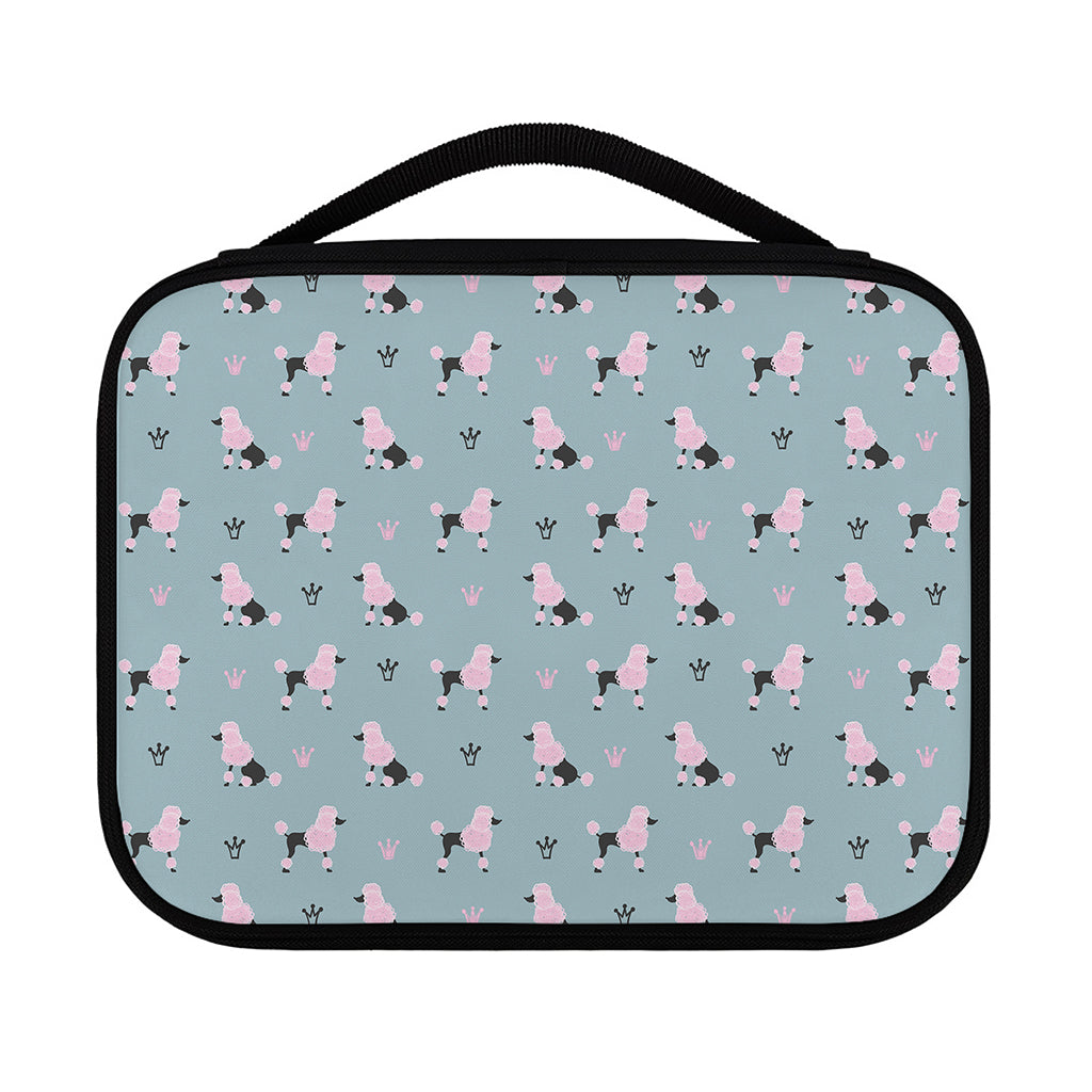Poodle And Crown Pattern Print Classic Bible Case