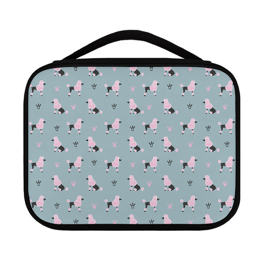 Poodle And Crown Pattern Print Classic Bible Case