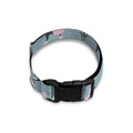 Poodle And Crown Pattern Print Dog Collar