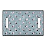 Poodle And Crown Pattern Print Golf Cart Seat Cover