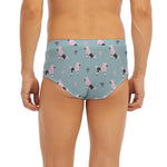 Poodle And Crown Pattern Print Men's Briefs