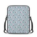 Poodle And Crown Pattern Print Rectangular Crossbody Bag