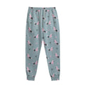 Poodle And Crown Pattern Print Sweatpants