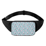 Poodle And Crown Pattern Print Waist Bag
