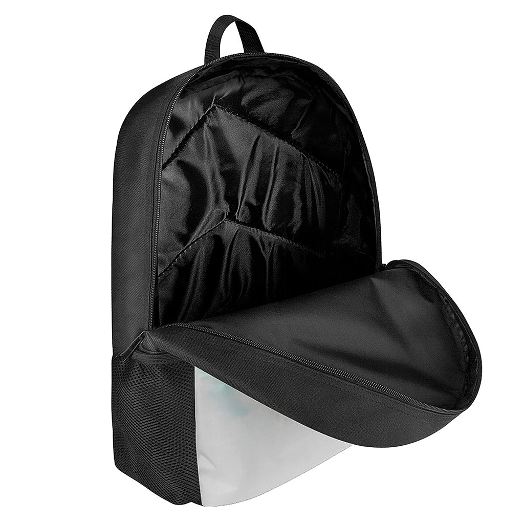 Poodle Portrait Print 17 Inch Backpack