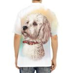 Poodle Portrait Print Aloha Shirt