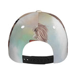 Poodle Portrait Print Baseball Cap