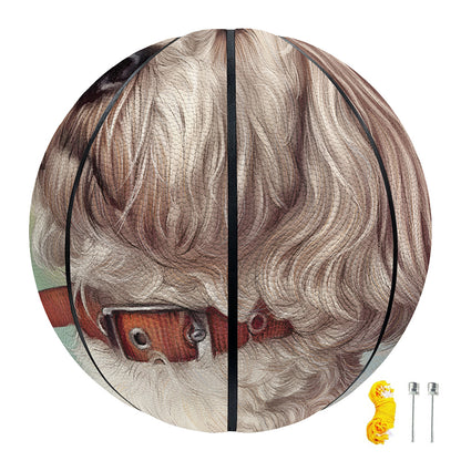 Poodle Portrait Print Basketball