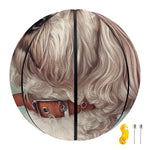 Poodle Portrait Print Basketball