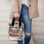 Poodle Portrait Print Bible Tote Bag