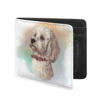 Poodle Portrait Print Bifold Wallet