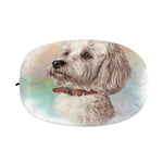 Poodle Portrait Print Car Side Mirror Covers