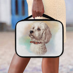 Poodle Portrait Print Classic Bible Case