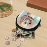 Poodle Portrait Print Coin Purse