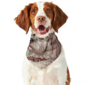 Poodle Portrait Print Dog Bandana