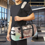 Poodle Portrait Print Gym Bag