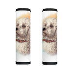 Poodle Portrait Print Handle Covers