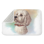 Poodle Portrait Print Indoor Door Mat