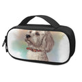 Poodle Portrait Print Portable Cooler Travel Case
