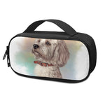 Poodle Portrait Print Insulin Cooler Travel Case