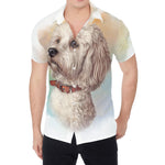 Poodle Portrait Print Men's Shirt