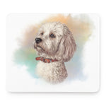 Poodle Portrait Print Mouse Pad