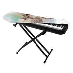 Poodle Portrait Print Piano Keyboard Cover