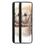 Poodle Portrait Print Refrigerator Handle Covers