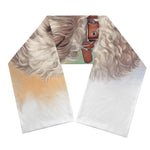 Poodle Portrait Print Scarf