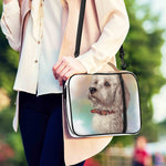 Poodle Portrait Print Shoulder Strap Bible Bag