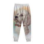 Poodle Portrait Print Sweatpants