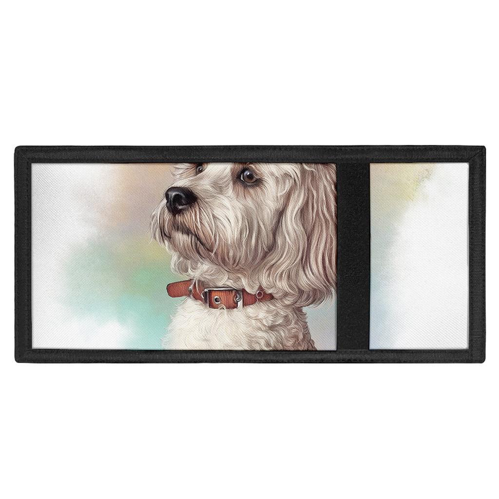 Poodle Portrait Print Trifold Wallet