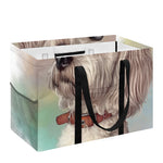 Poodle Portrait Print Utility Tote Bag