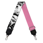 Poodle With Glasses Print Bag Strap