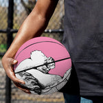 Poodle With Glasses Print Basketball