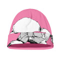 Poodle With Glasses Print Beanie