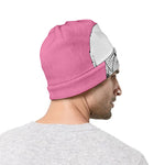 Poodle With Glasses Print Beanie