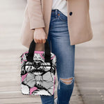 Poodle With Glasses Print Bible Tote Bag